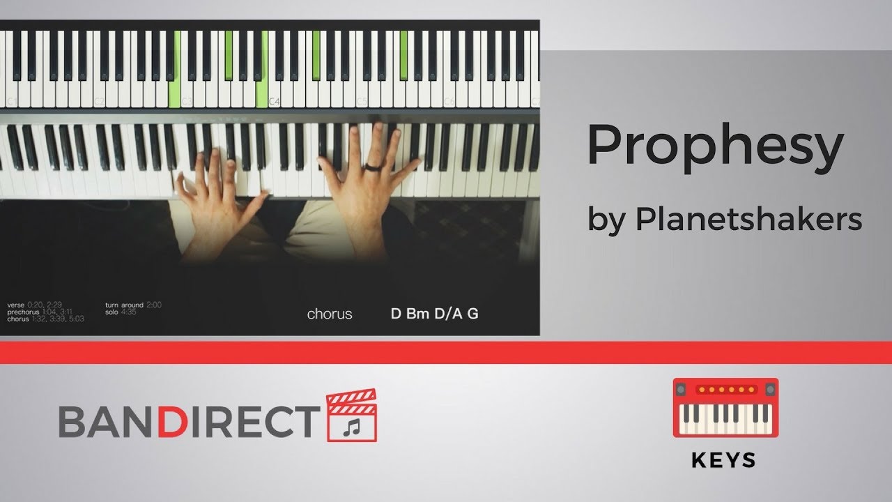 Prophesy by Planetshakers | Piano Tutorial