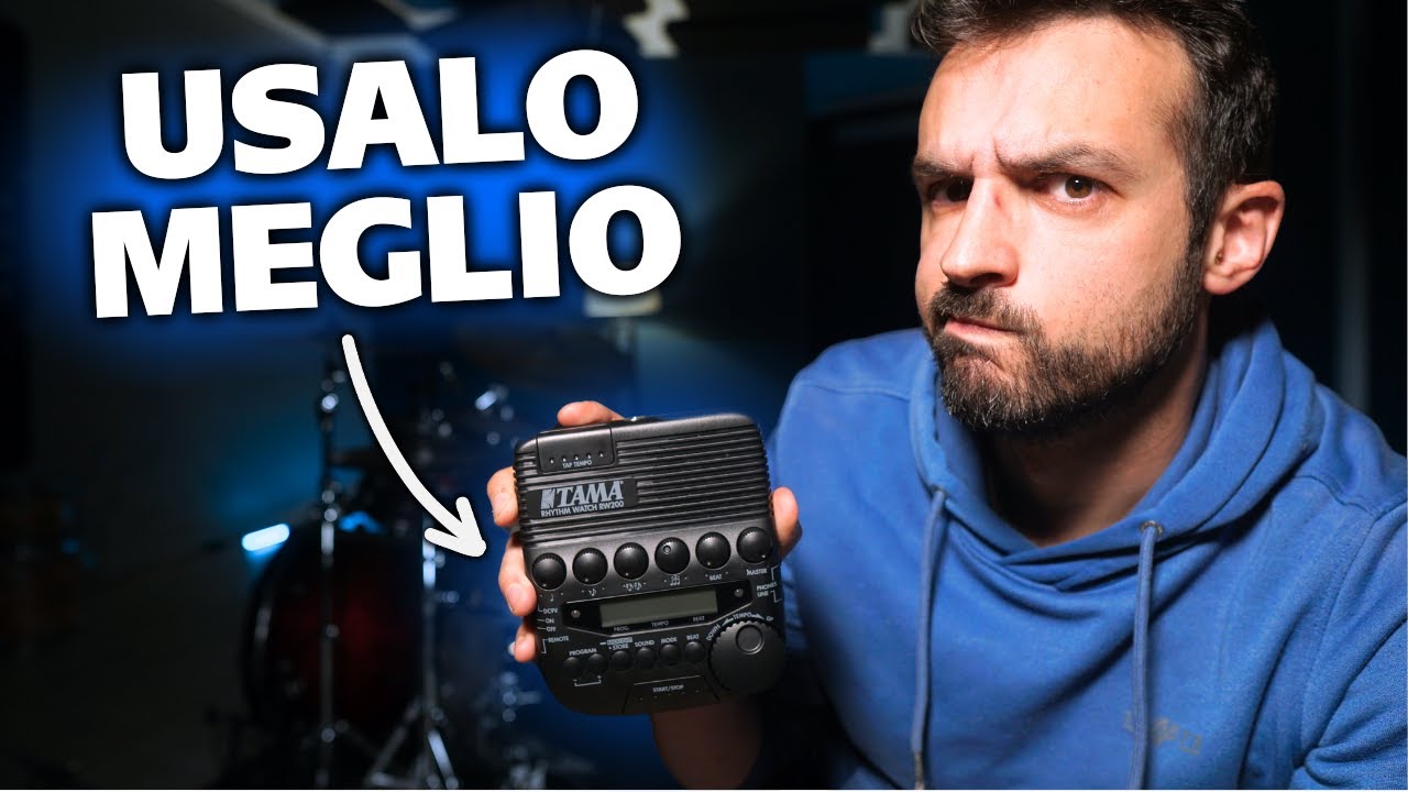 NON AVETE CAPITO UN CA❌❌O di come si USA IL METRONOMO | StrumentiMusicali.net