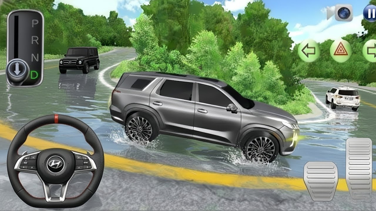 New Orange Mercedes-Benz Car Parking 🚗 | 3D Driving Class Gameplay