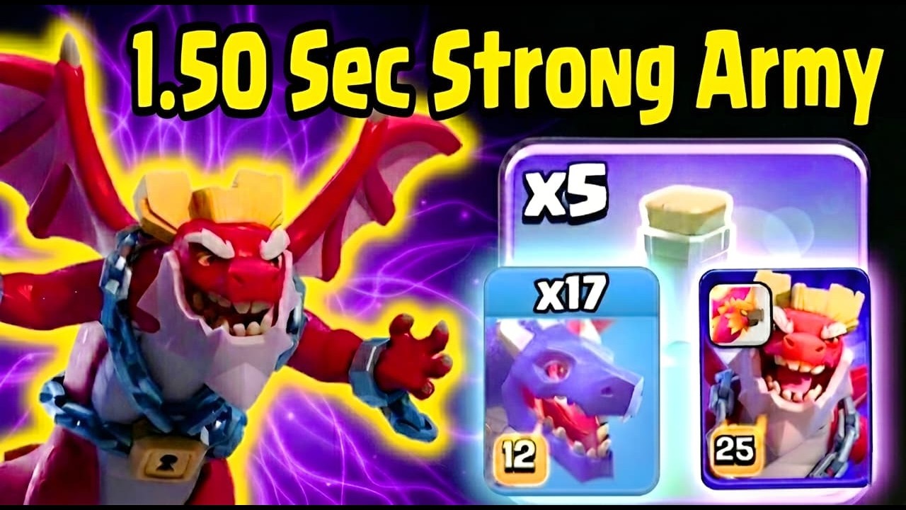 DRAGON DUKE Charges Are BROKEN😱🔥This Hero Changes Everything🔥Easy&Strong Strategy in Clash of clans