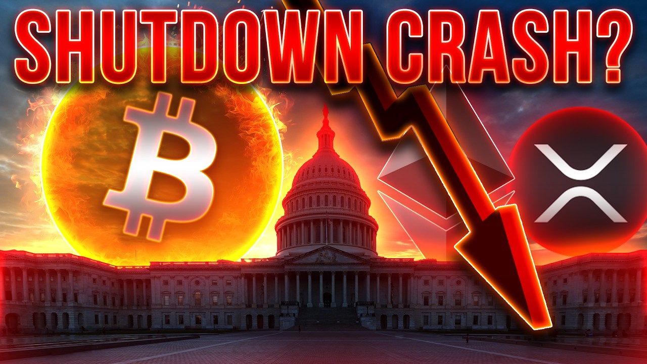 Shutdown Crash Imminent?🔥Crypto Market Update📉