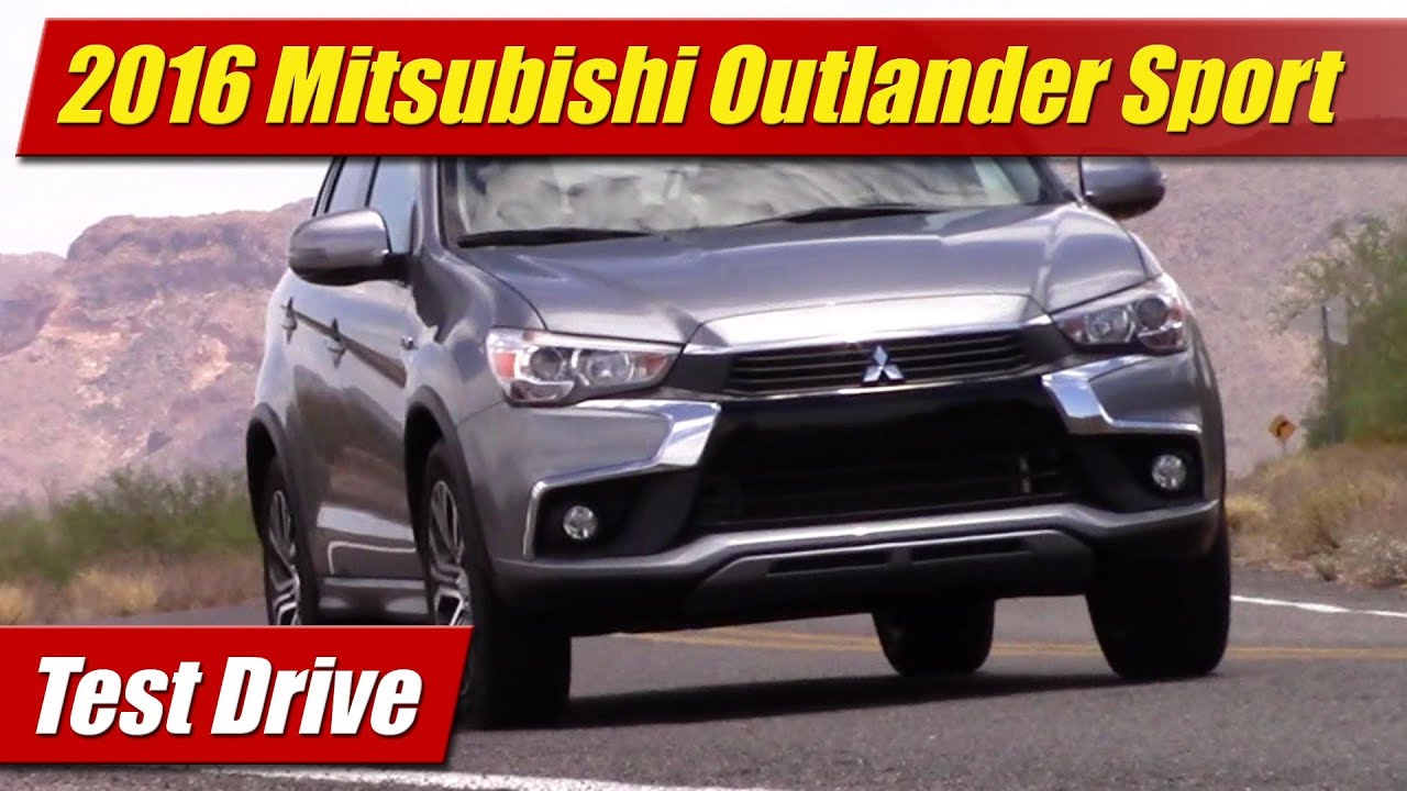 2016 Mitsubishi Outlander Sport GT: Test Drive