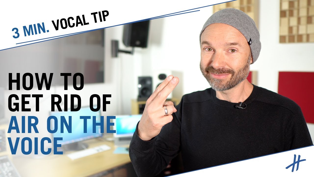 How To Get Rid Of Breathy Vocal Sound / Air On The Voice (Vocal Coach Dirk Hoppe)
