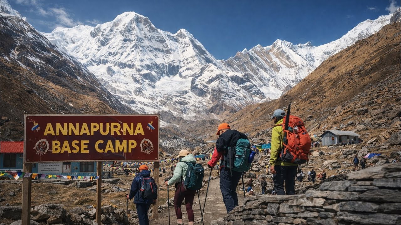 Annapurna Base camp |cinematic 4k 