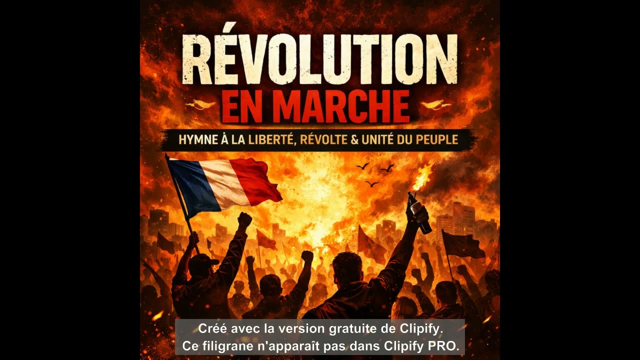 Révolution en marche – Hymne à la liberté, égalité , fraternité des peuples  🎵
