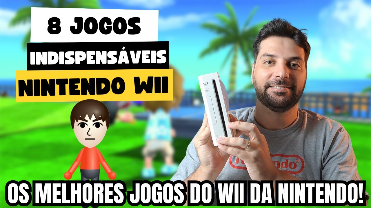 🥇🎮 Nintendo Wii: Os 8 Jogos ESSENCIAIS e INDISPENSÁVEIS do Console Inovador da Nintendo