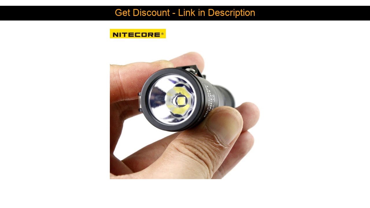 Best  NITECORE C1 1800Lumen CREE XHP35 HD E2 LED High Power Flashlight Magnetic Tailcap Torch Conce