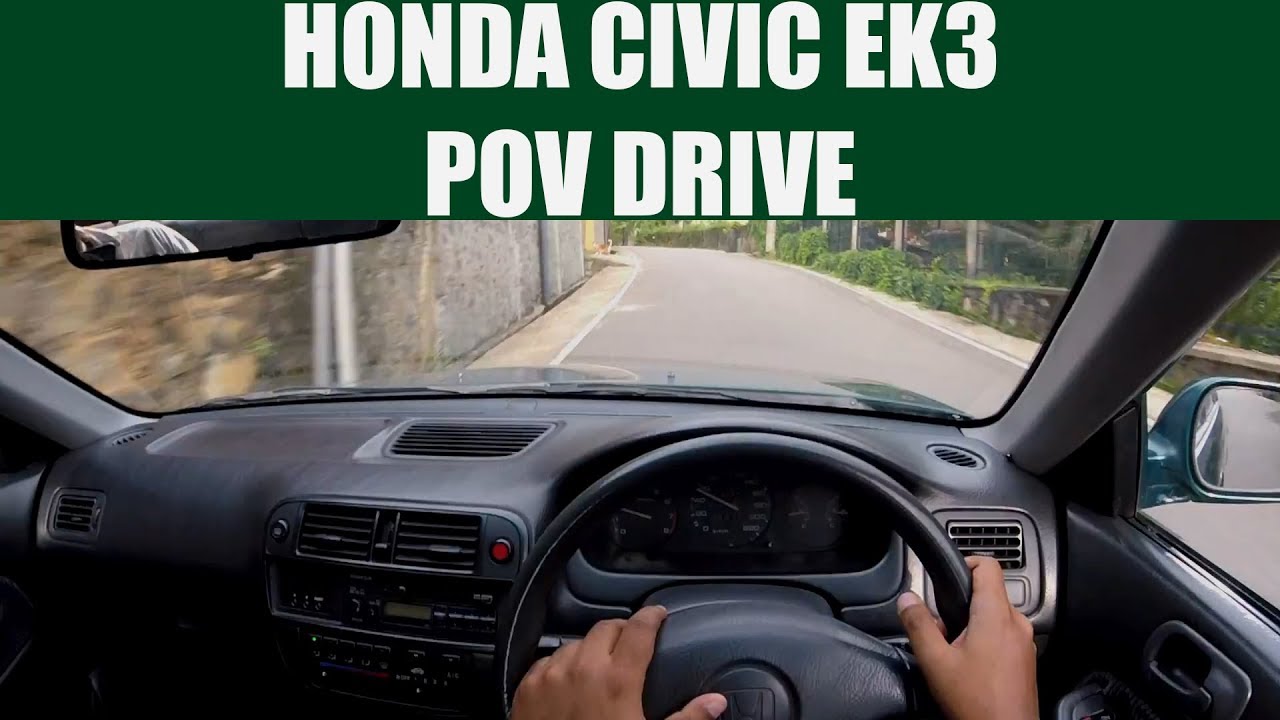 Honda Civic EK3 POV Drive