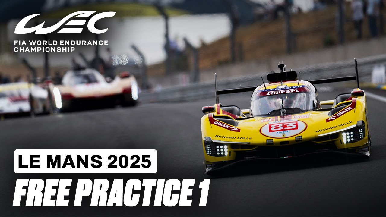 Highlights | FP1 | 24 Hours of Le Mans 2025 | FIA WEC
