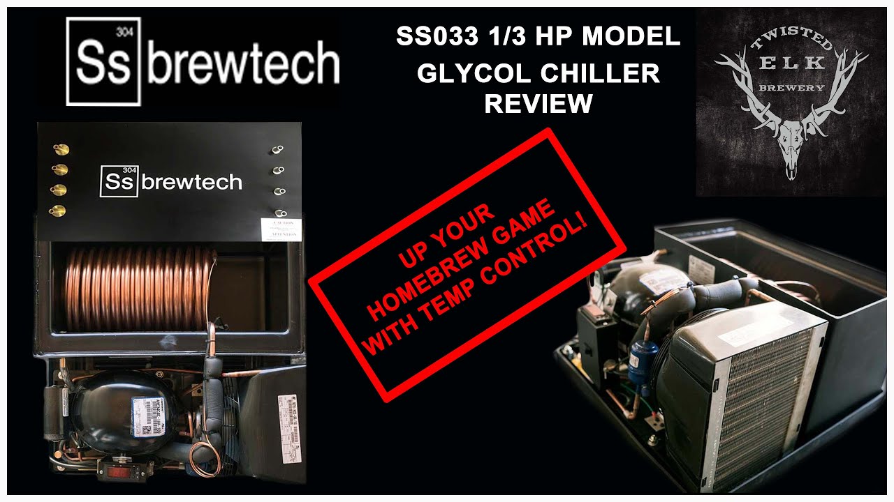 SS Brewtech Glycol Chiller Review | Model SS033 1/3 HP | Pros, Cons & Homebrew Fermentation Control
