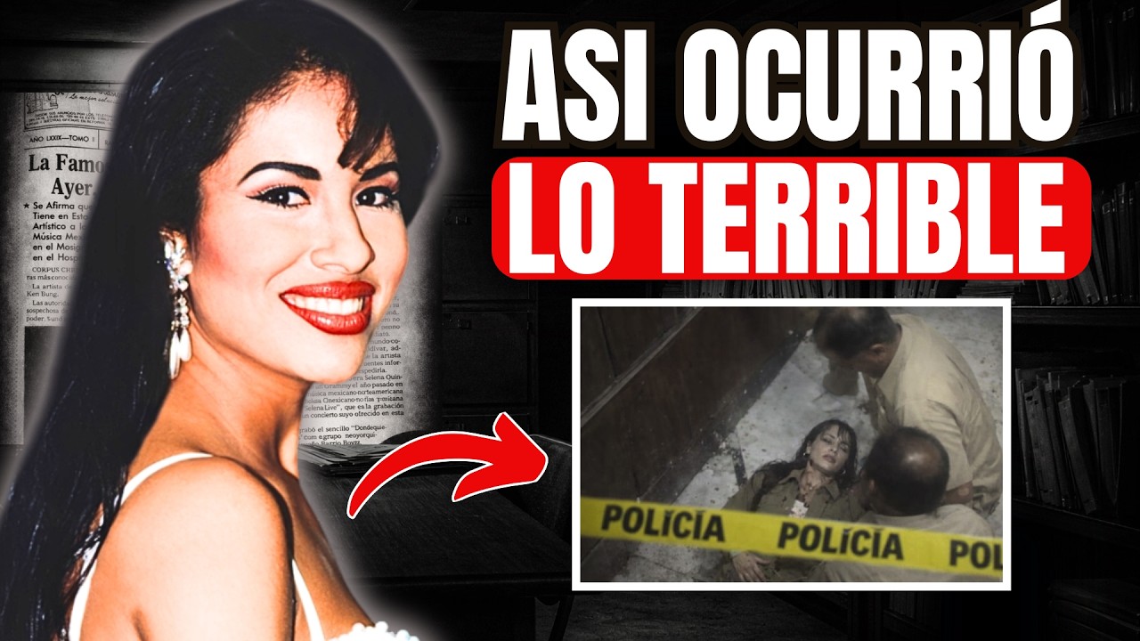 Los Últimos 100 Metros de SELENA QUINTANILLA: Corrió Desangrándose y Dijo ESTO Antes de Morir