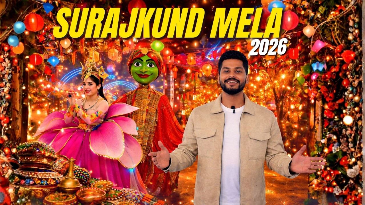 Surajkund Mela 2026 Faridabad | Inside Surajkund Craft Mela 2026 | Surajkund Mela Accident 7th Feb26