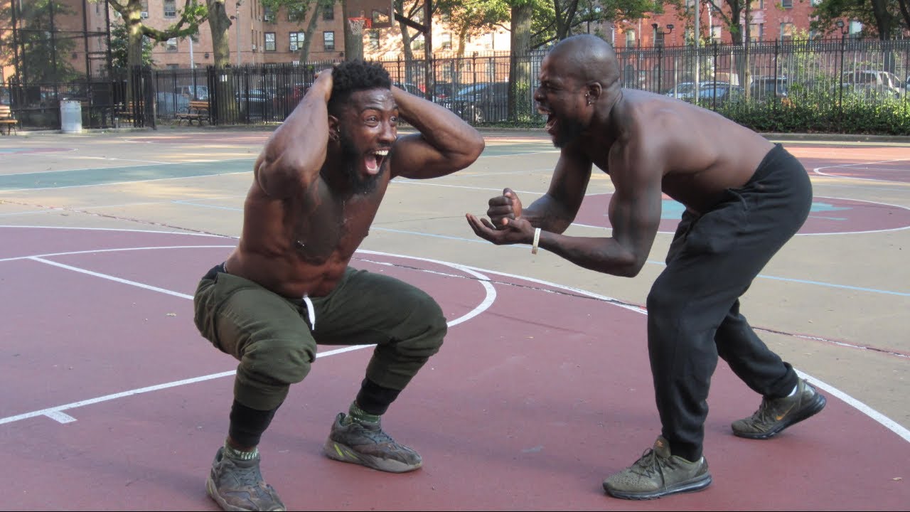 200 Push ups and 200 Squats in 10 Minutes a Day Challenge - Broly Gainz | Thats Good Money