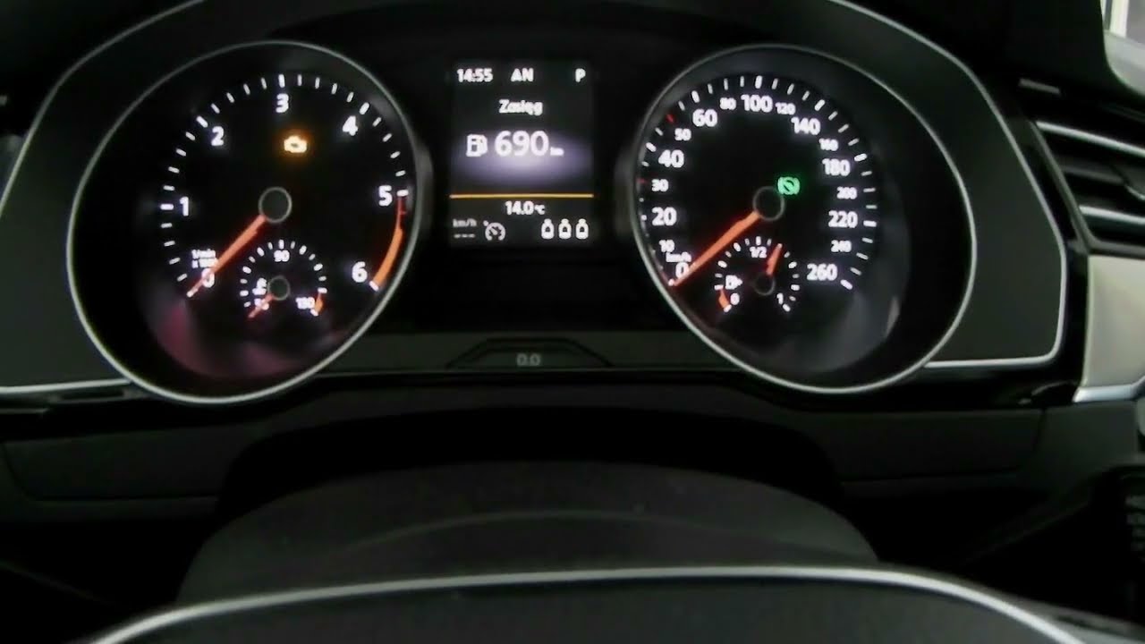 Ручная очистка сервисного осмотра PASSAT B8 и разблокировка этой функции VCDS