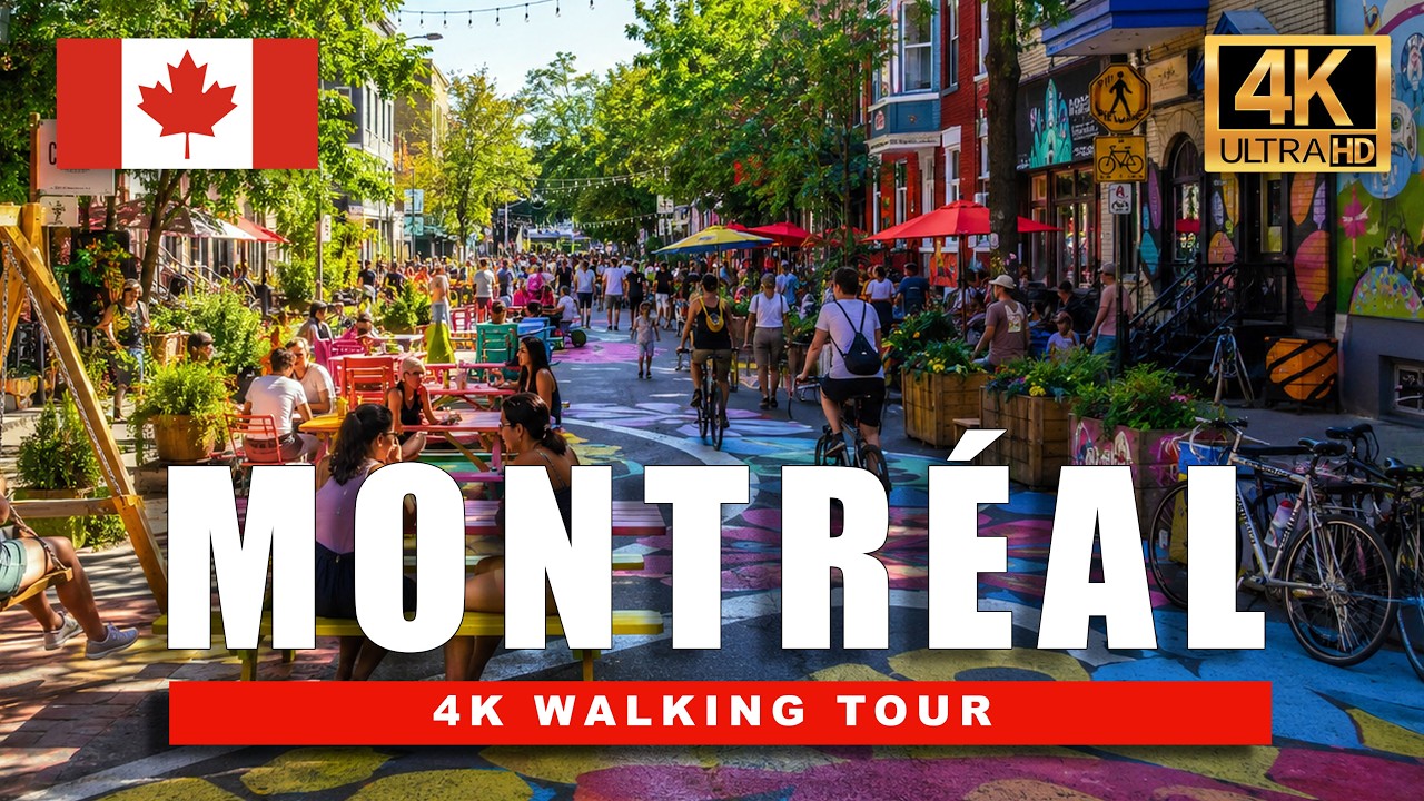 🇨🇦 The Best of Montr&eacute;al in Summer | Old Town, Festivals & Downtown 4K Walk