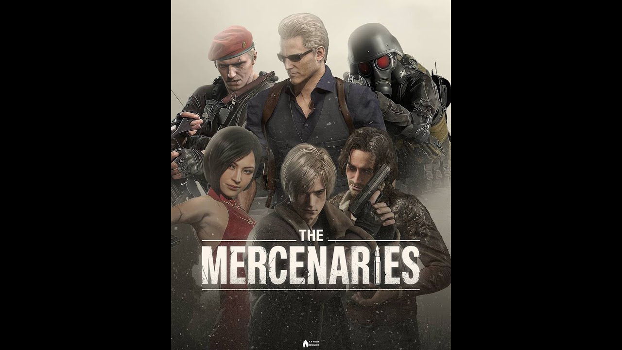 Resident evil 4 remak modo mercenarios con leon en el mapa de puertos