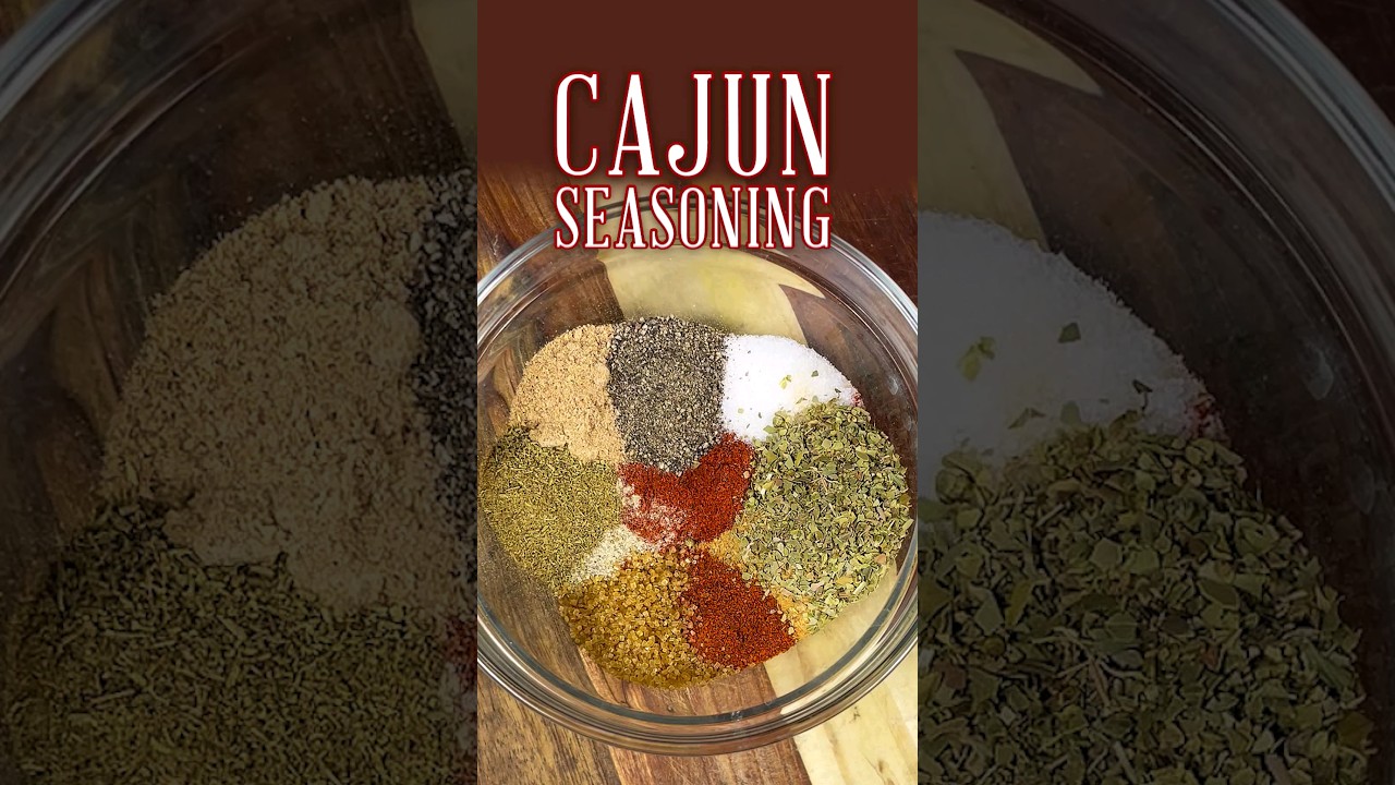 Cook like a Pro with this Secret Cajun Spice Blend! #shorts #trending