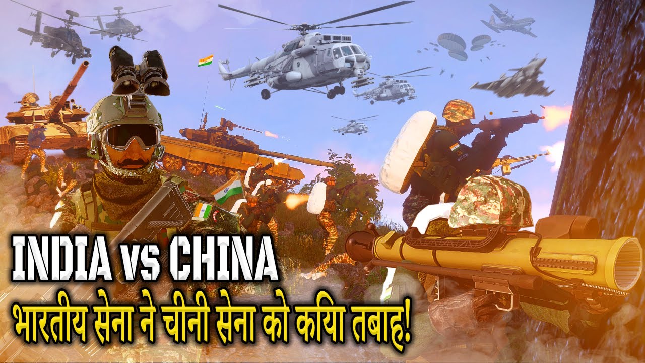 Sino-Indian War | Battle of Ladakh | ArmA 3 Movie: INDIA vs CHINA
