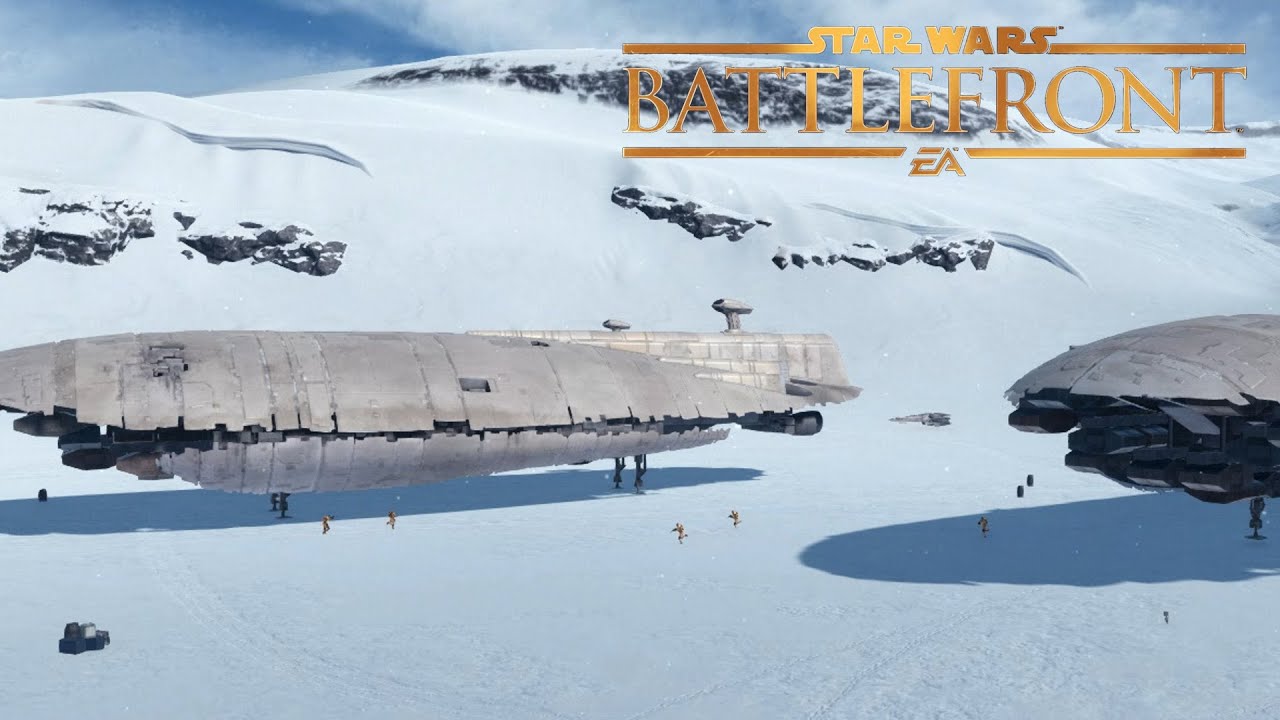 Star Wars Battlefront - Invasion (Hoth Rebel Base Defense)
