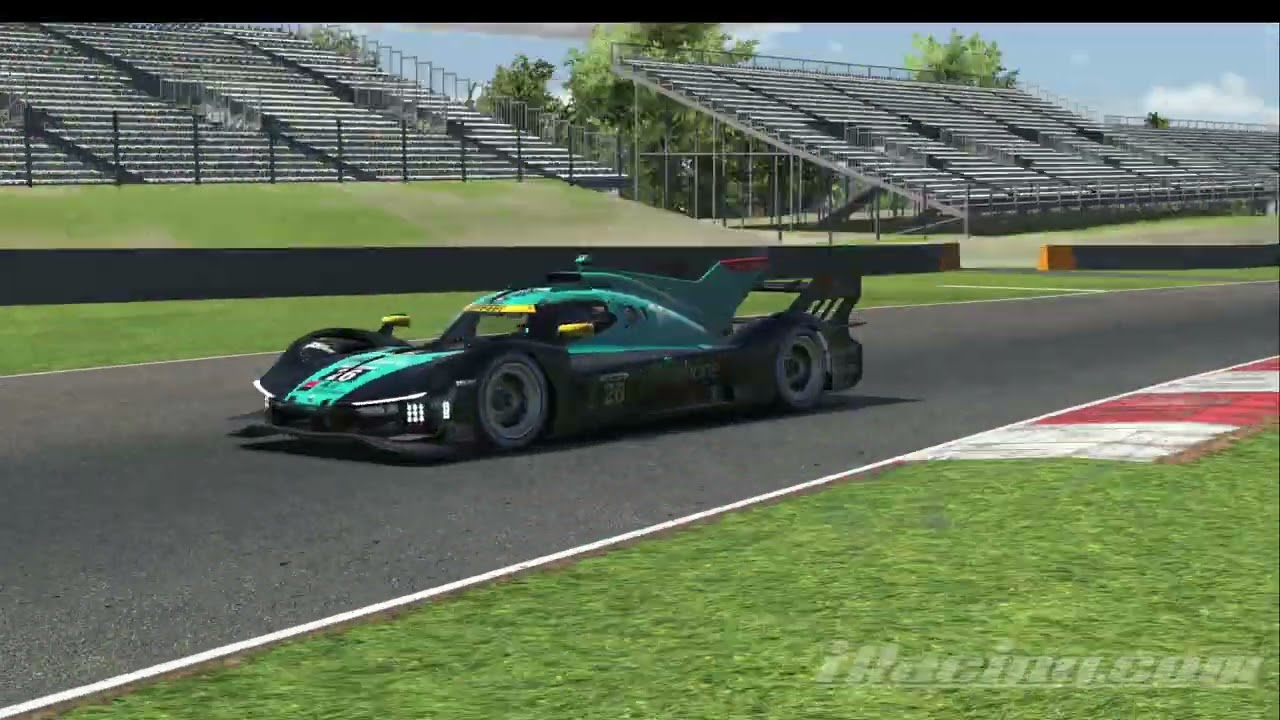 Ferrari 499p test at Magny-Cours