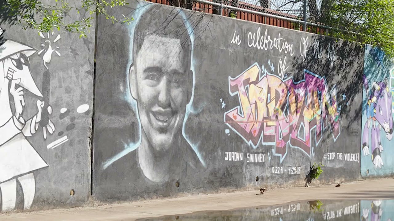 Pleasant Grove graffiti artist turns drainage canals into art space