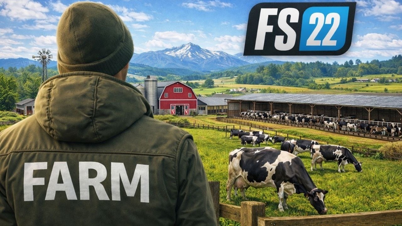 Ферма животних первые постройки-Farming Simulator22