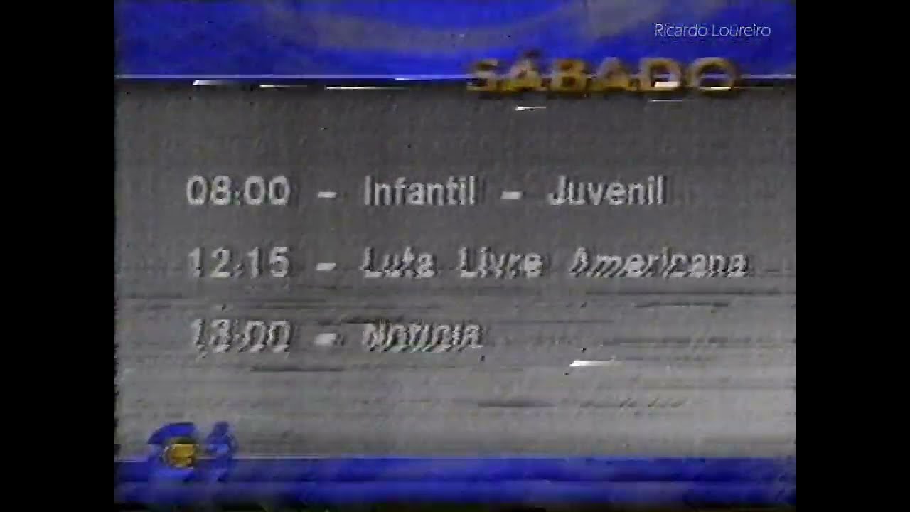 Canal 1 RTP - Fim de Emissão Setembro 1994