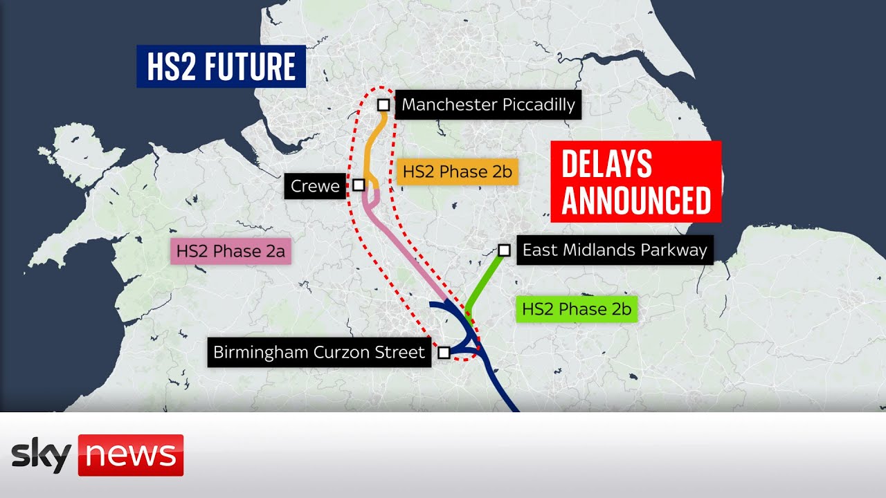HS2 train delayed again in a decade of broken promises