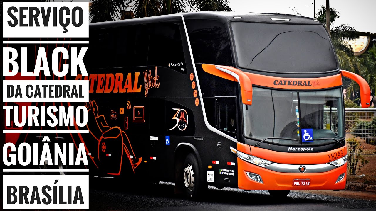 COMO é VIAJAR no Serviço BLACK da CATEDRAL? Goiânia X Brasília