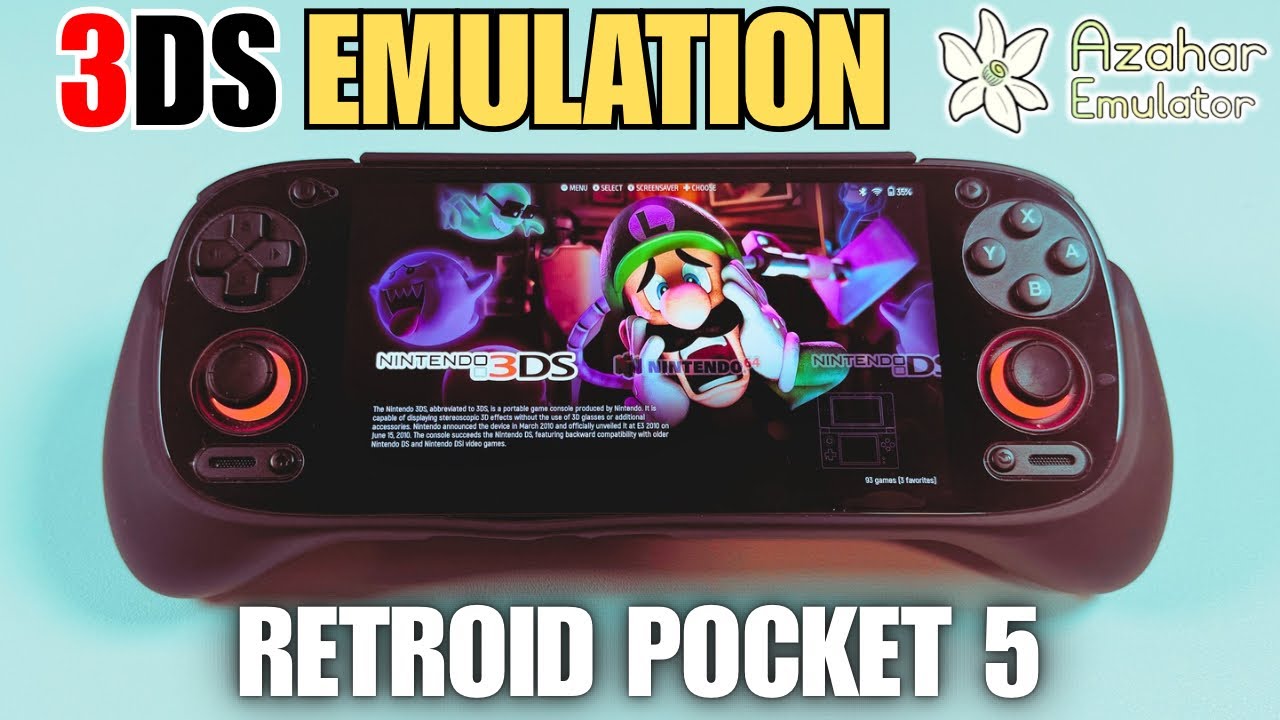 Azahar 3DS Emulator Deep Dive: Elevating Your Retroid Pocket 5 Experience