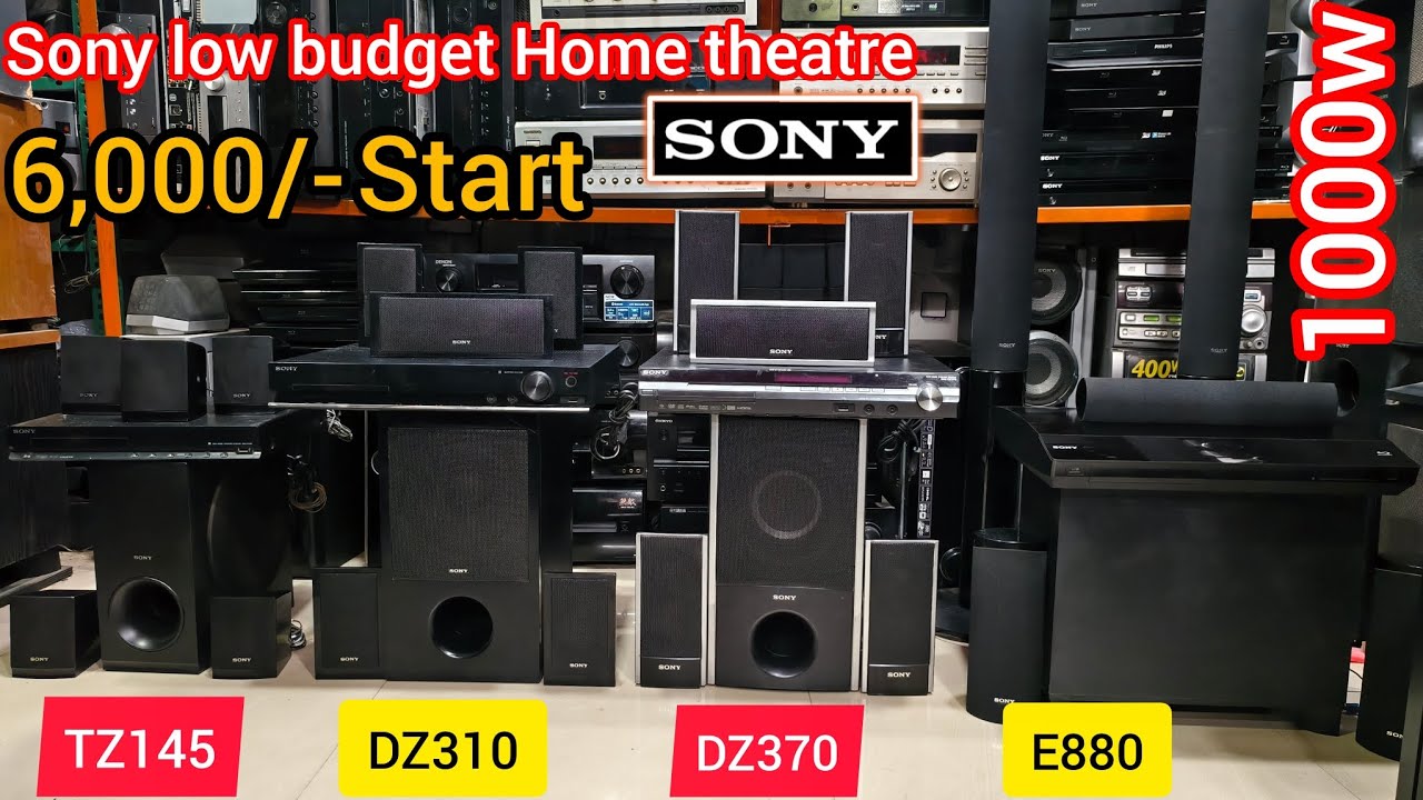 ✅ Available💯Sony low budget home theatre #tz145 #dz310 #dz370 #dz570 #dz810 #dz340k #dz510 #dz350