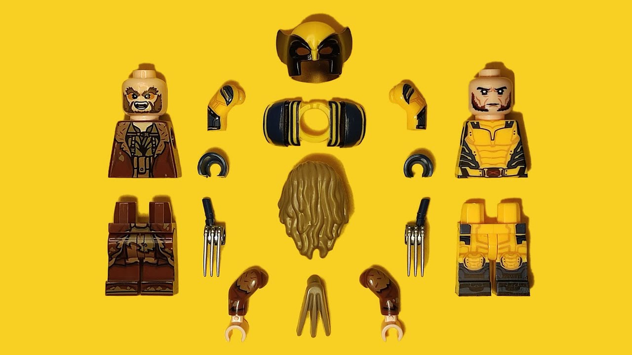 LEGO Deadpool & Wolverine | Logan VS. Sabretooth | Unofficial Minifigure | Marvel