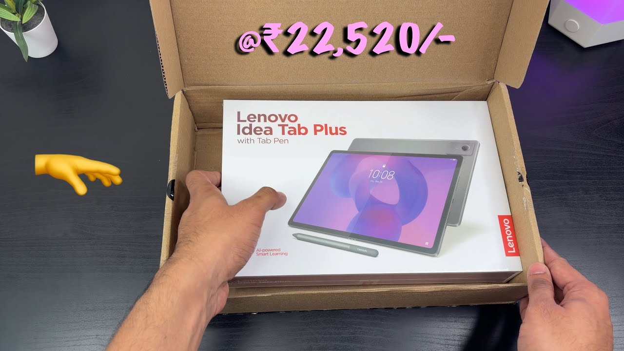 Lenovo Idea Tab Plus @₹22,520/- | Unboxing & Review | A good tablet I cannot recommend!