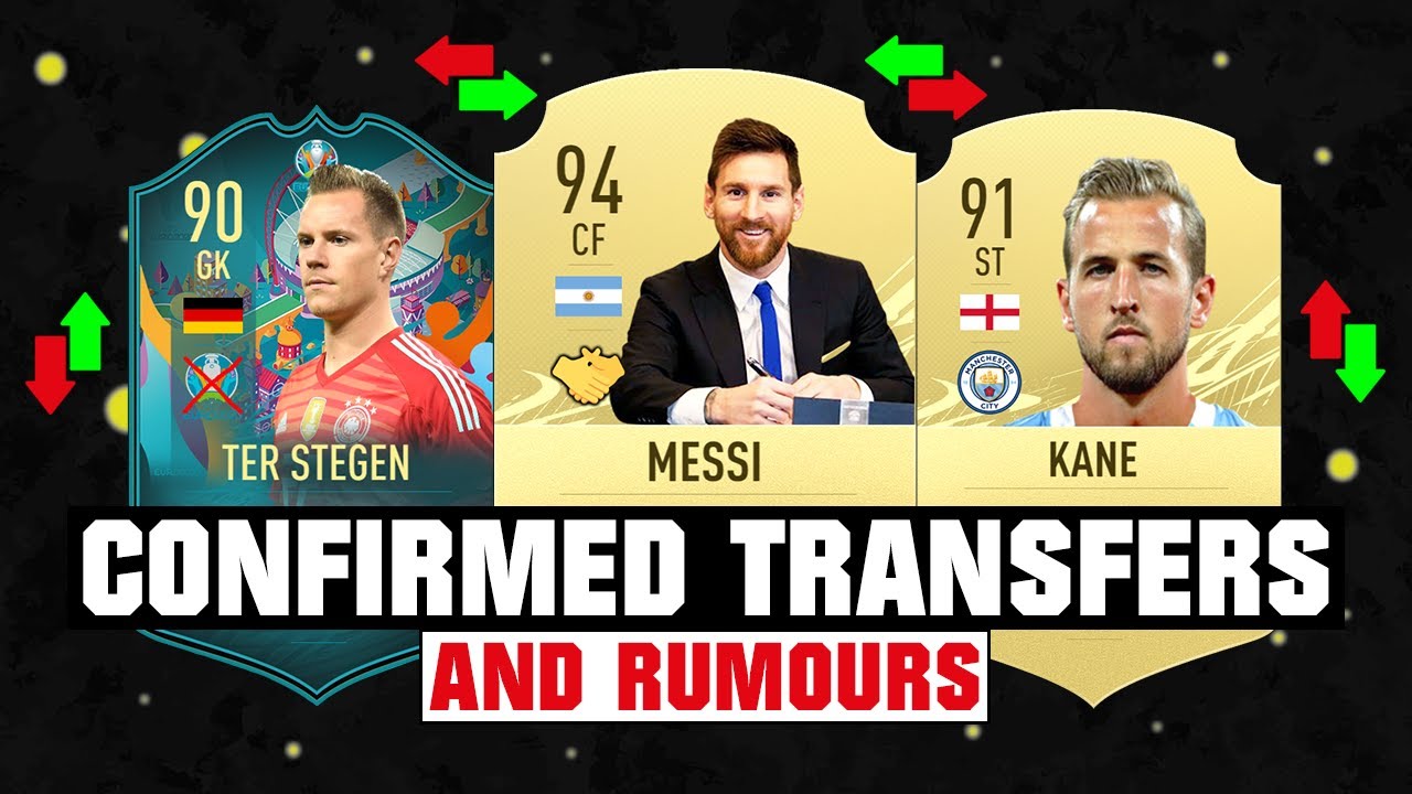 FIFA 22 | NEW CONFIRMED TRANSFERS & RUMOURS! 🤪🔥 ft. Messi, Ter Stegen, Kane... etc