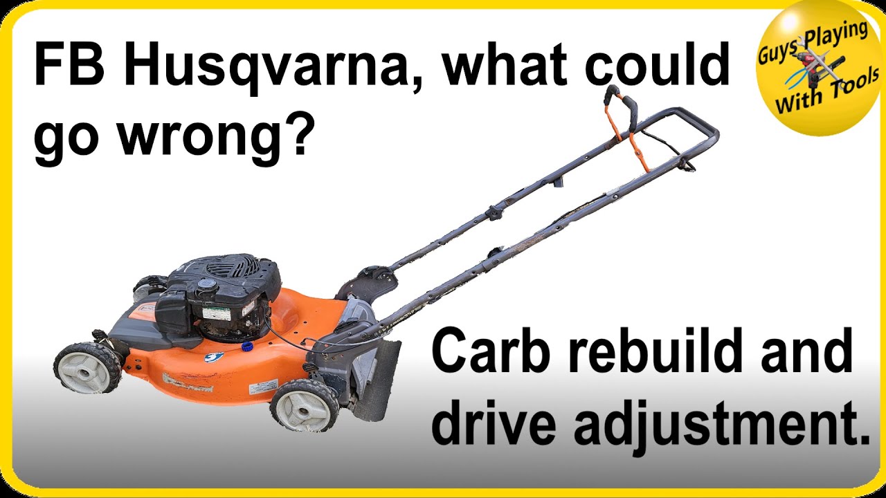 Husqvarna carb and drive