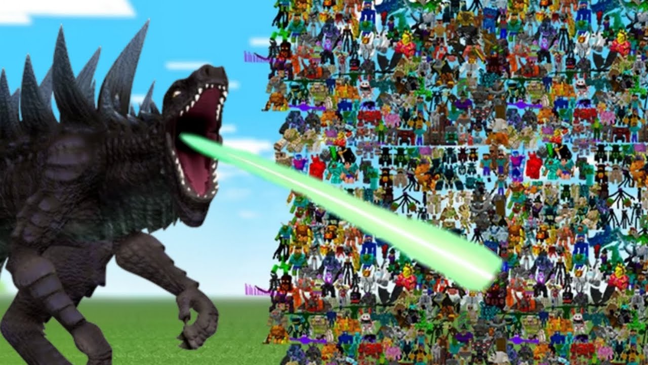 Зилла против модовых мобов