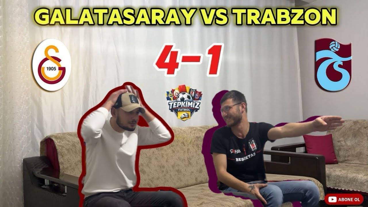 Galatasaray–Trabzon Maçı Tepkisi | Böyle Biten Maç Görmedik 😱🔥