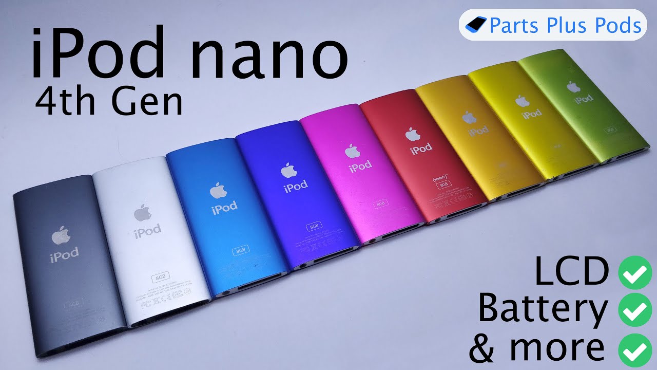 Полное руководство по ремонту аккумулятора и ЖК-дисплея Apple iPod Nano 4-го поколения