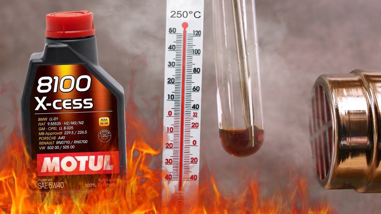 Motul 8100 X-Cess 5W40 Jak czysty jest olej silnikowy?