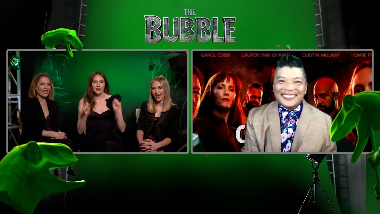 &ldquo;The Bubble&rdquo; Interview with Leslie Mann, Karen Gillan, and Maria Bakalova