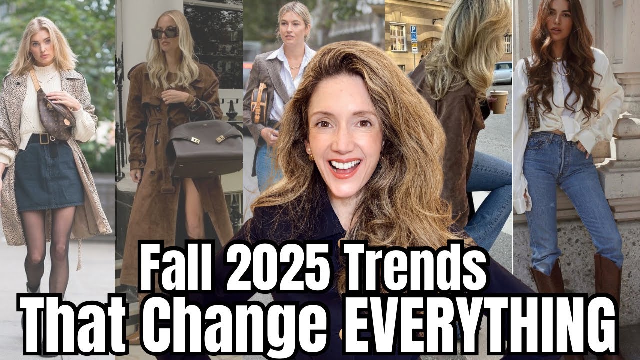 10 Fall 2025 Fashion Trends You Can Actually Wear!