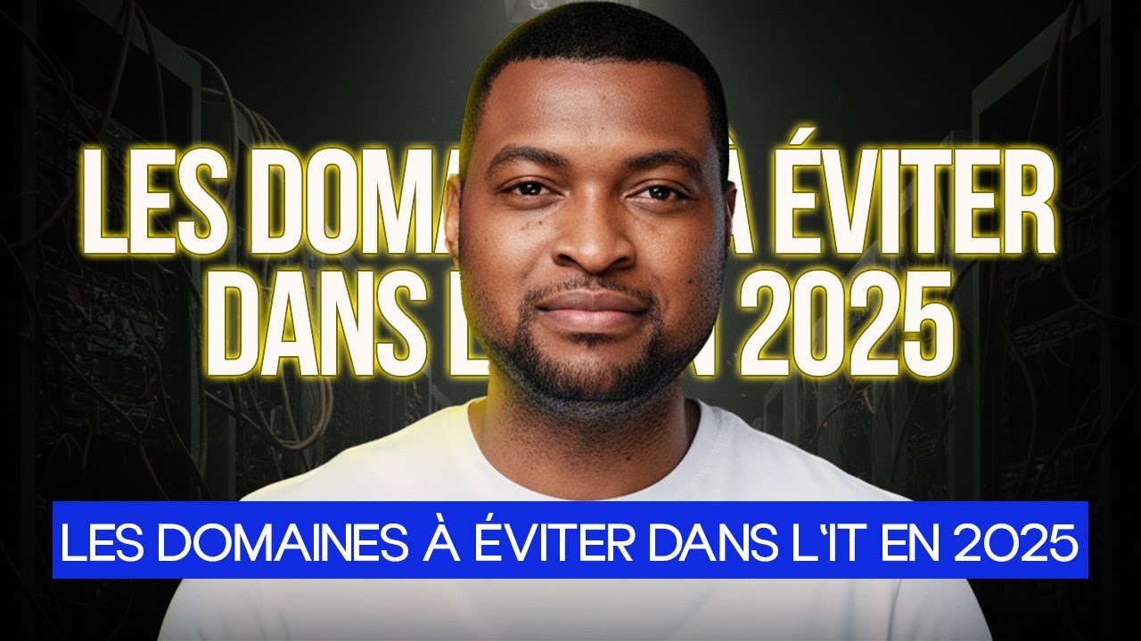 Les domaines à éviter dans l'IT en 2025