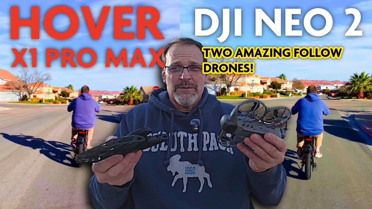 Лучший дрон для велосипедистов, способный следовать за объектом: DJI Neo 2 или X1 Pro Max?