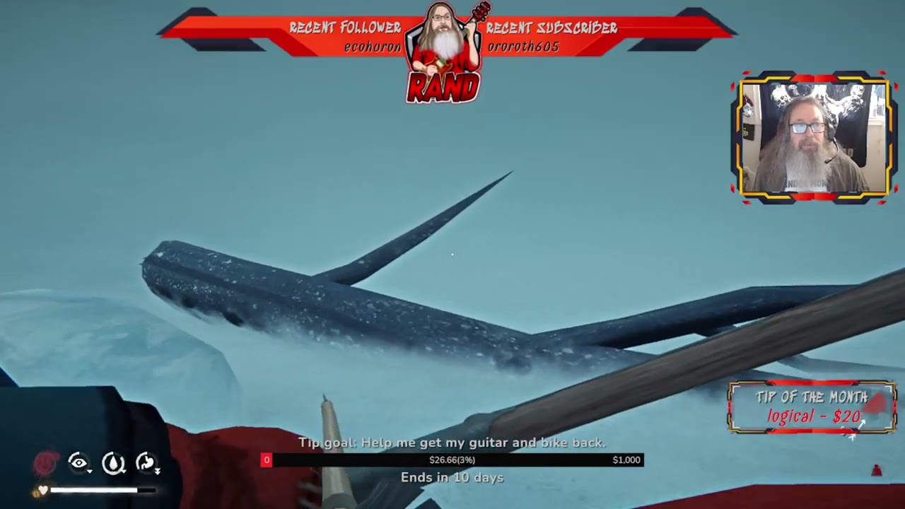 Interloper no perks. Sorry I haven't been streaming. I've been working allot trying to earn enough t