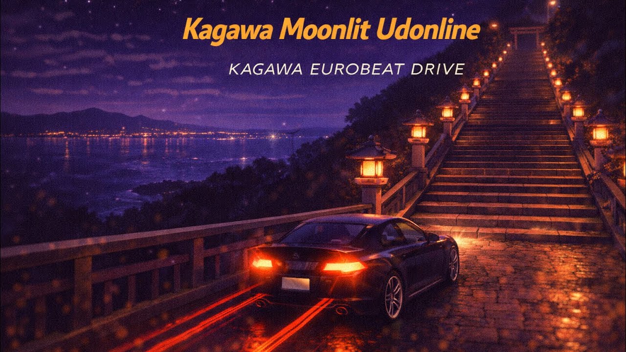 【香川ユーロビート】Kagawa Moonlit Udonline_【47 Prefecture Eurobeat Series】