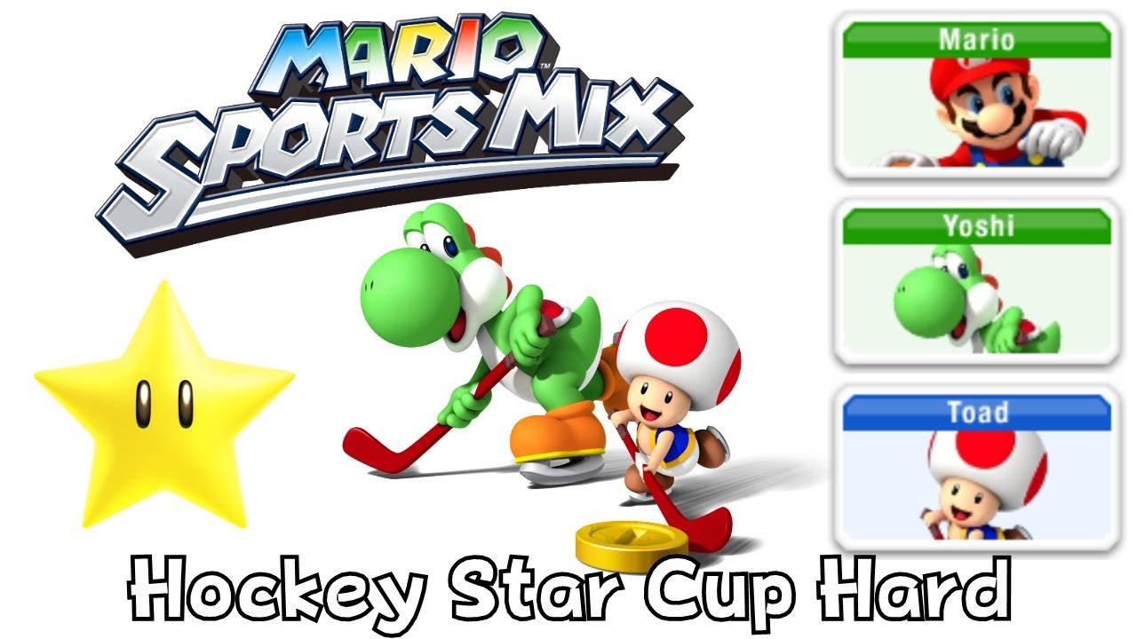Mario Sport Mix - Hockey - Star Cup Hard (Co-Op)