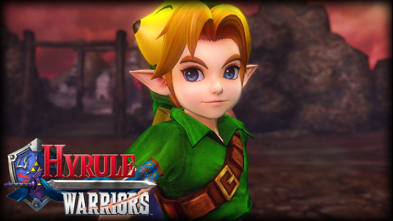 Young Link in Hyrule Warriors (DLC Majora's Mask) [1080p 60 FPS]