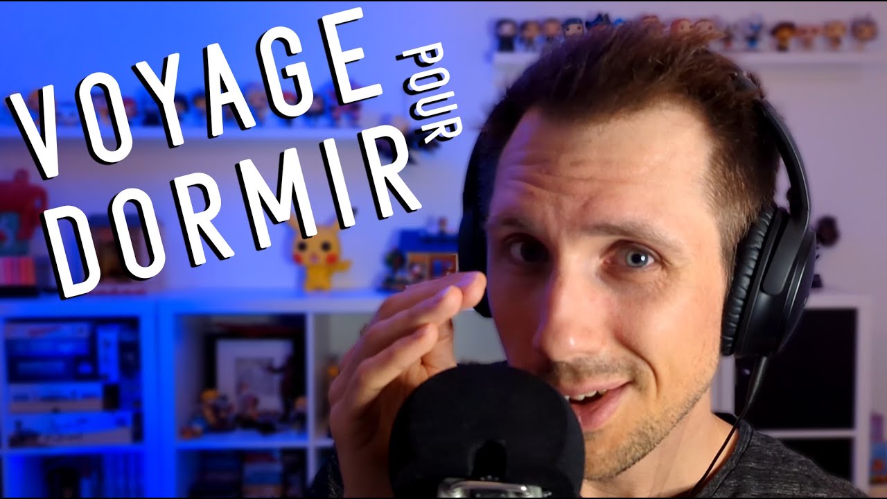 ASMR Français ● Voyage pour dormir ● (Sans bruits d'ambiance, chuchotements seulement)