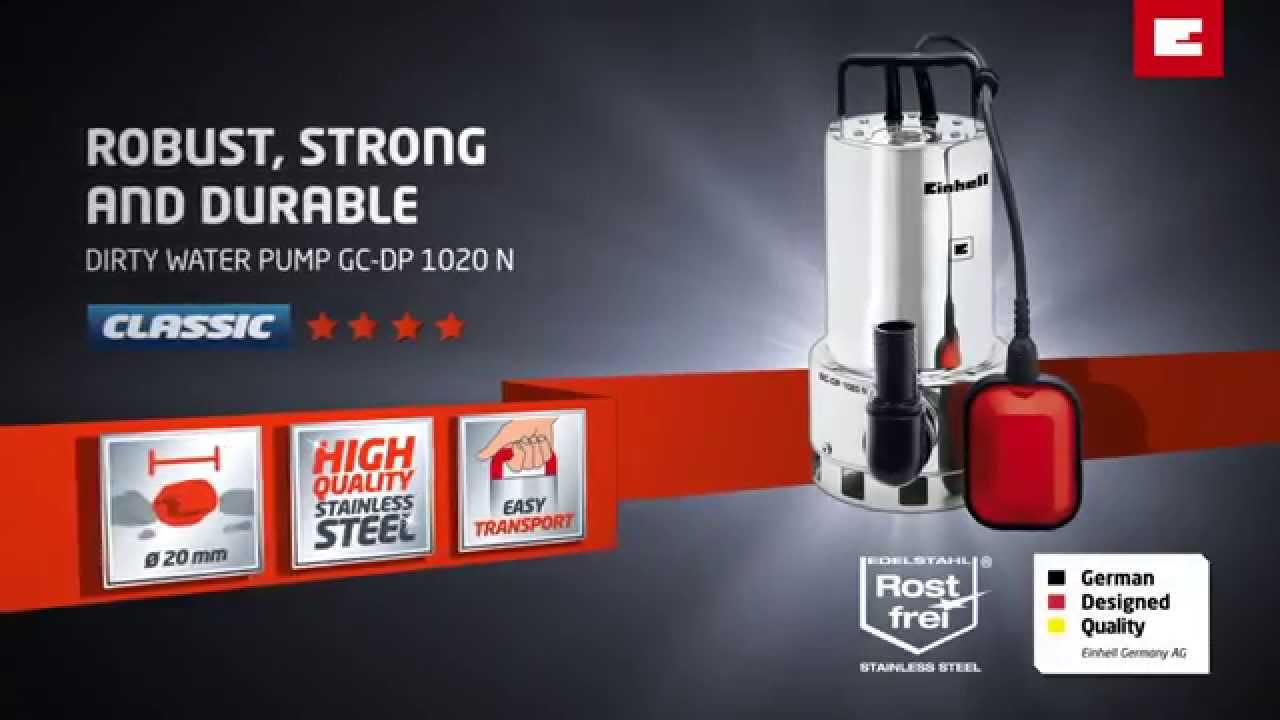 Einhell GC-DP 1020 N Dirty Water Pump
