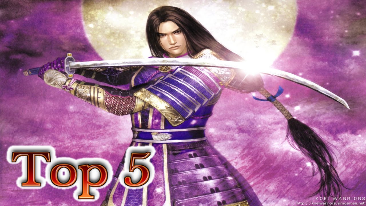 Top 5 Characters in Samurai 1 Warriors Orochi 3 Ultimate